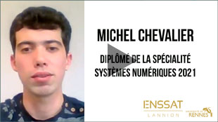 Témoignage de Michel Chevalier, promo Enssat 2021