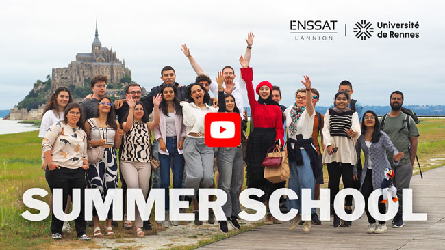 Photo of the visit to Mont-Saint Michel with the summer school participants