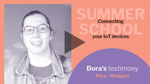 Dora's feedback on the summer school
